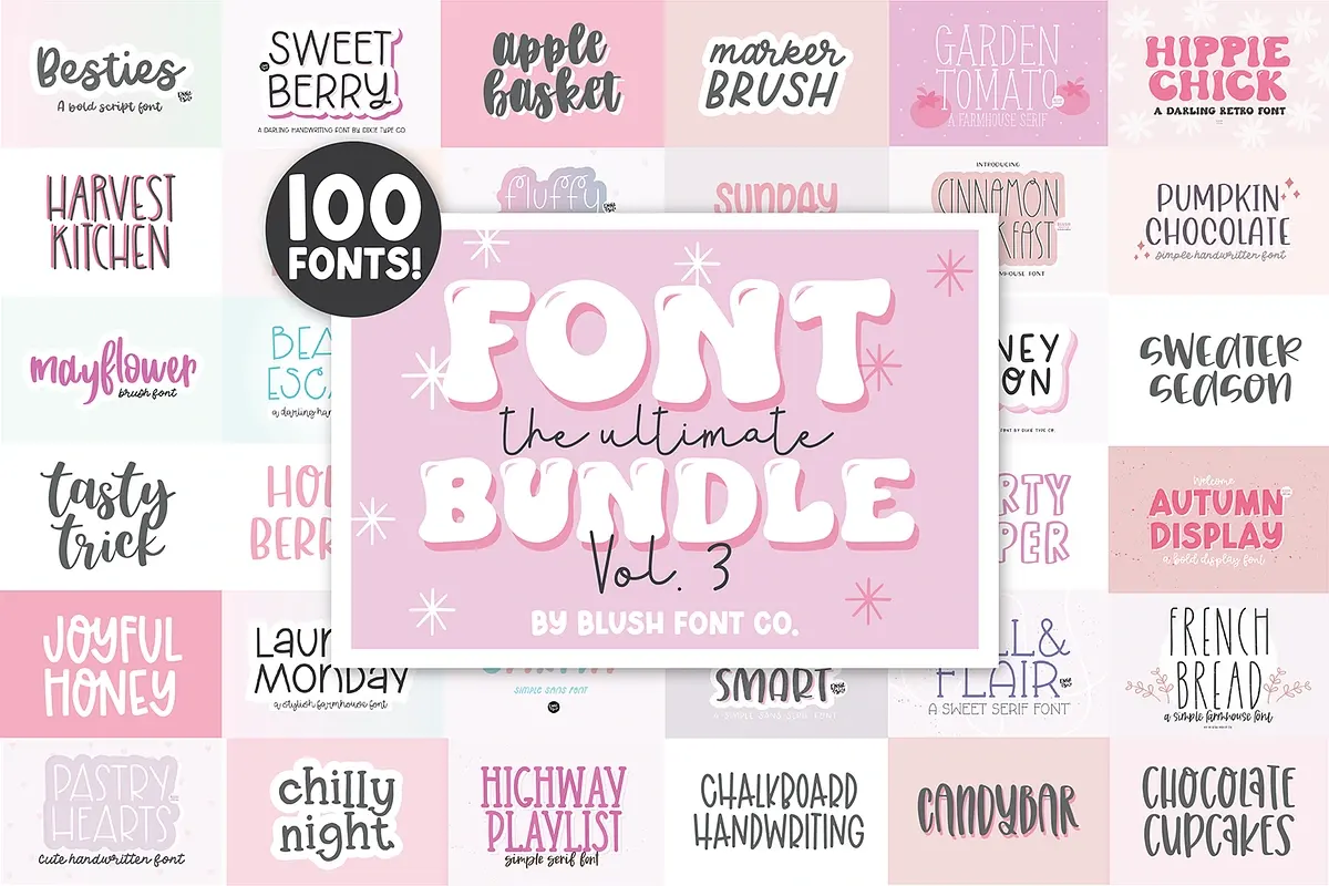 100 FONTS! Ultimate Font Bundle Vol3 Free Download Free Download 100 FONTS! Ultimate Font Bundle Vol3 Free Download Free Download