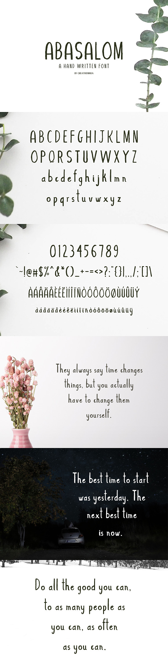 Abasalom | A Handwritten Font Free Download Abasalom | A Handwritten Font Free Download