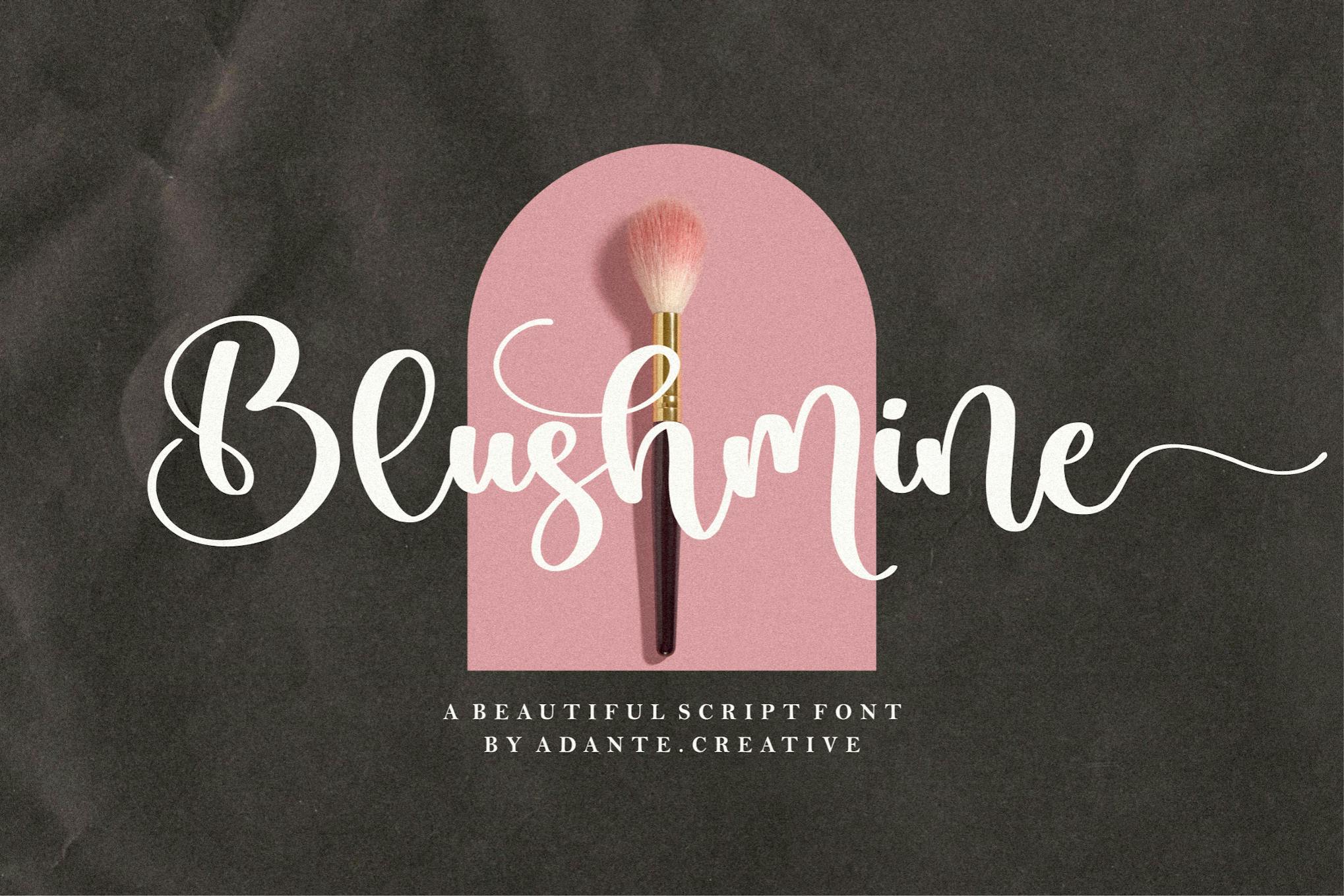 AC - Blushmine Font Free Download AC - Blushmine Font Free Download