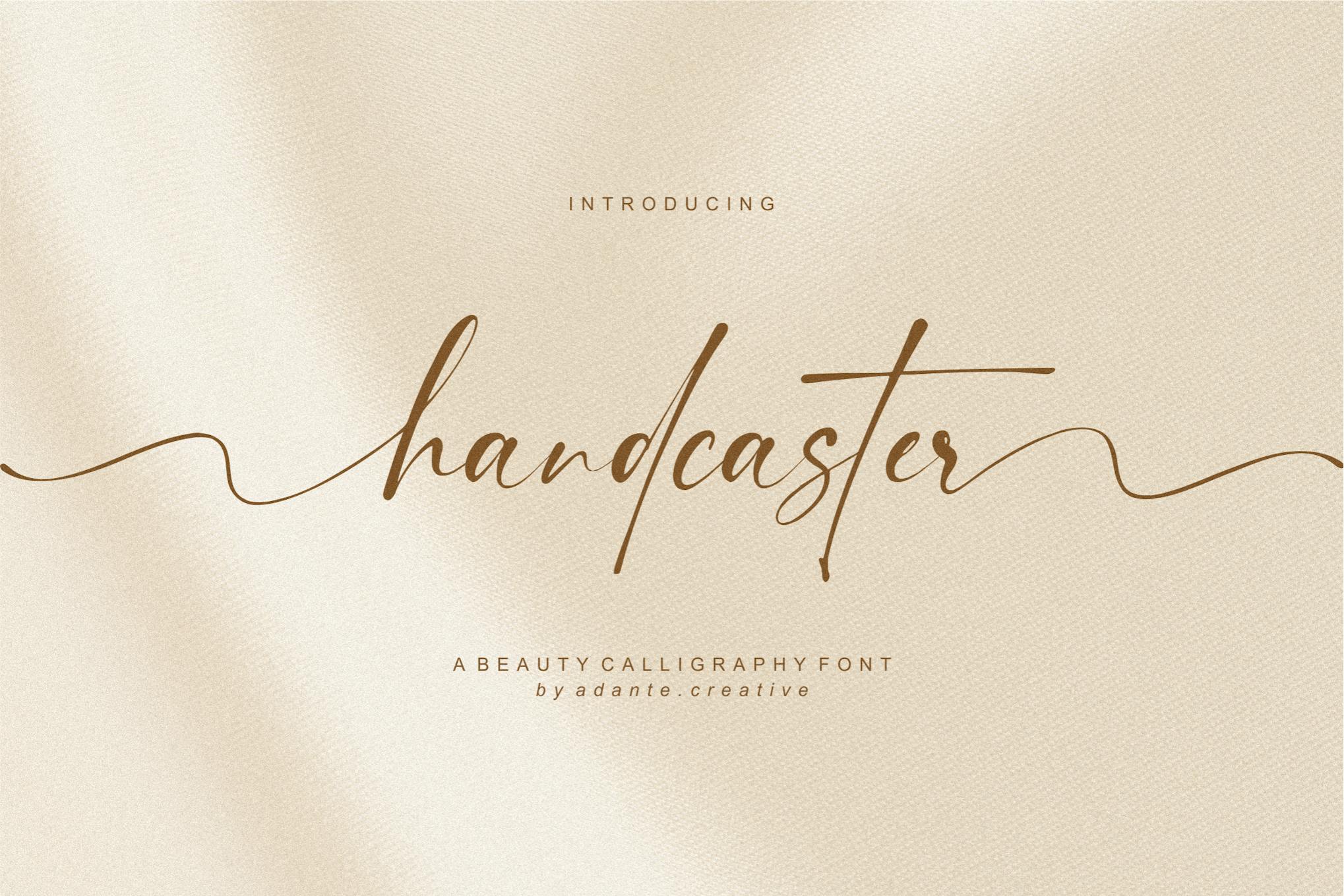AC - Handcaster Font Free Download AC - Handcaster Font Free Download