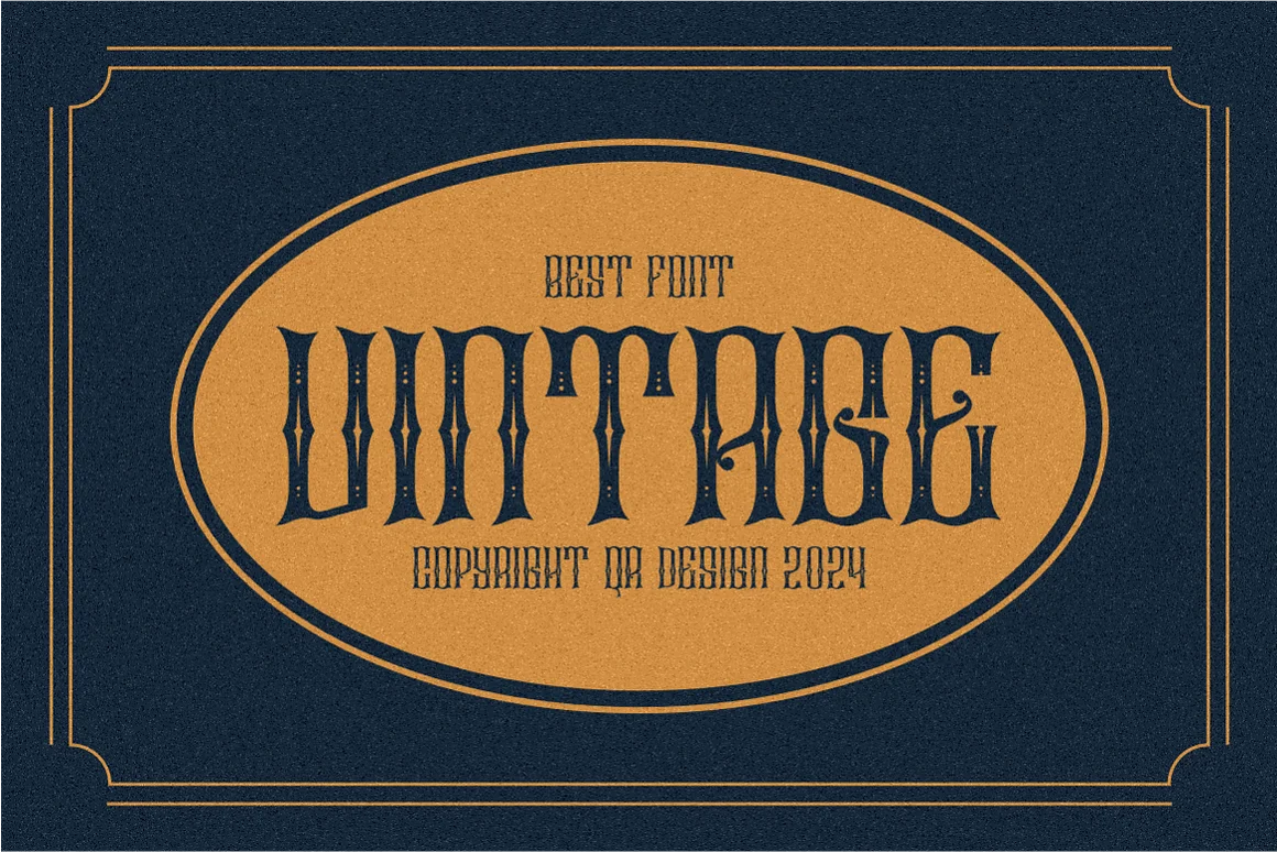 Actions American - Vintage Font