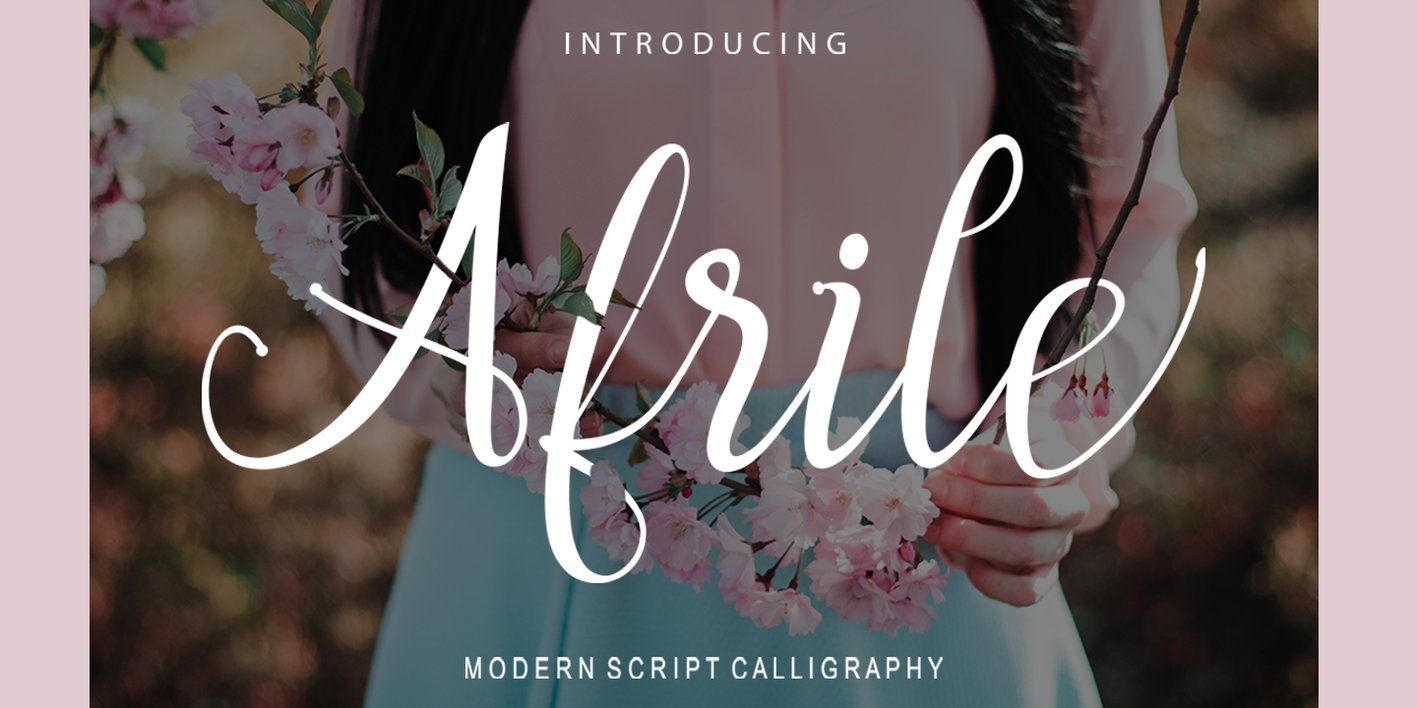 Afrile Script Font Free Download Afrile Script Font Free Download