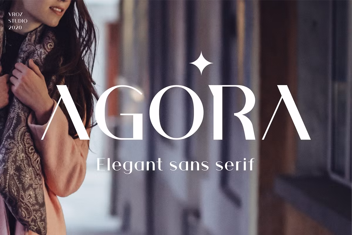 AGORA - Elegant Typeface Free Download Free Download