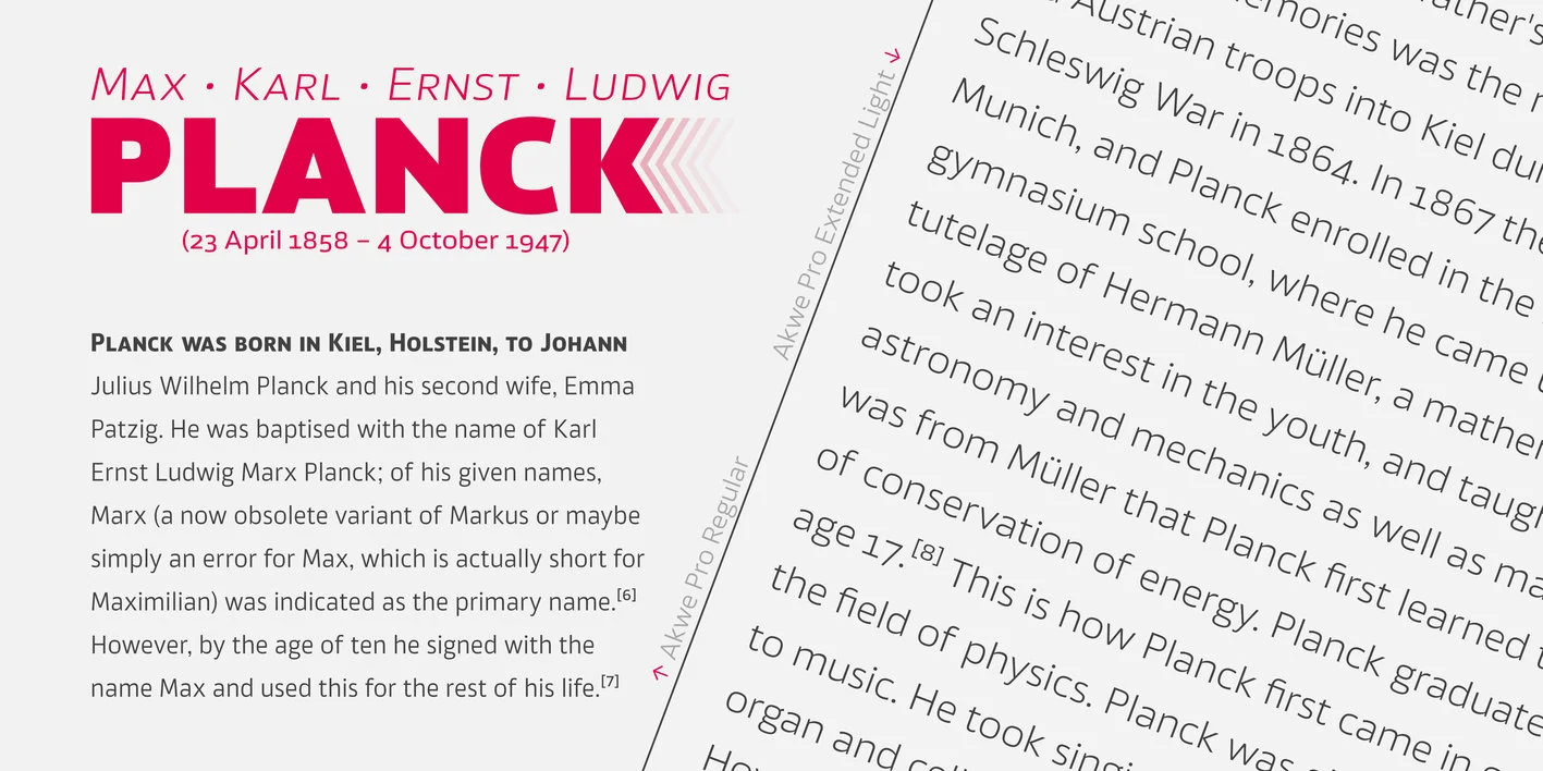 Akwe Pro Font