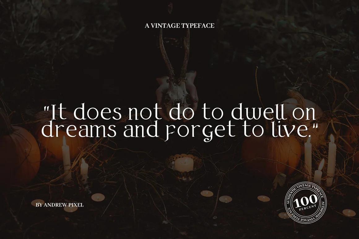 Alchemy - A Magical Typeface Font