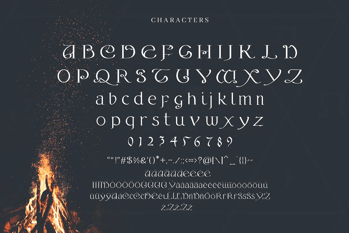 Alchemy - A Magical Typeface Font