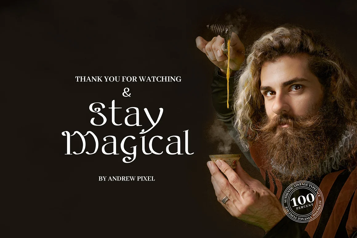 Alchemy - A Magical Typeface Font