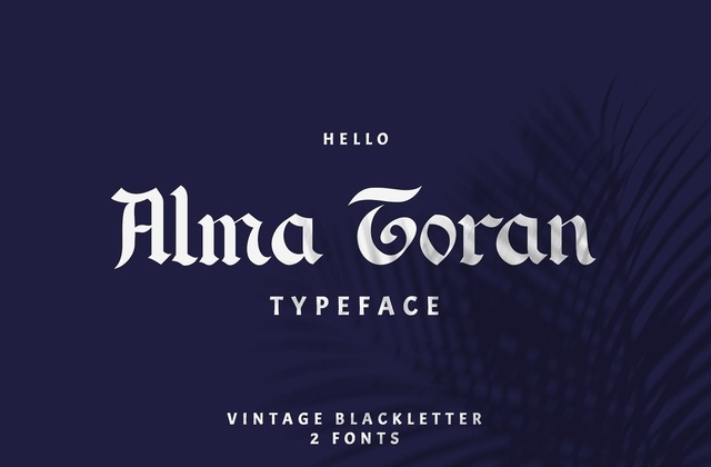 Alma Toran Font Free Download Alma Toran Font Free Download