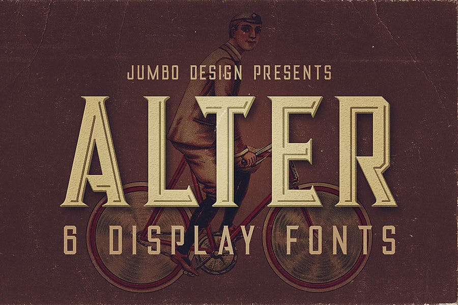 Alter - Vintage Style Font Free Download Alter - Vintage Style Font Free Download