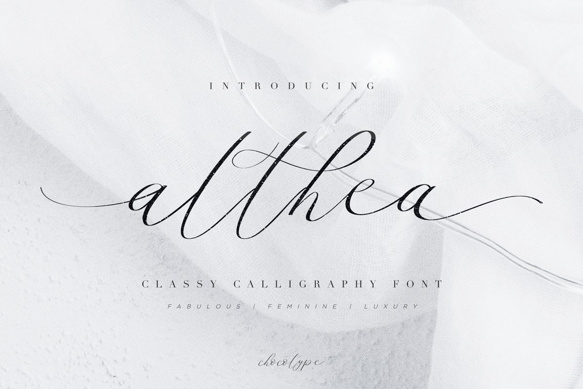 Althea Font Free Download Althea Font Free Download