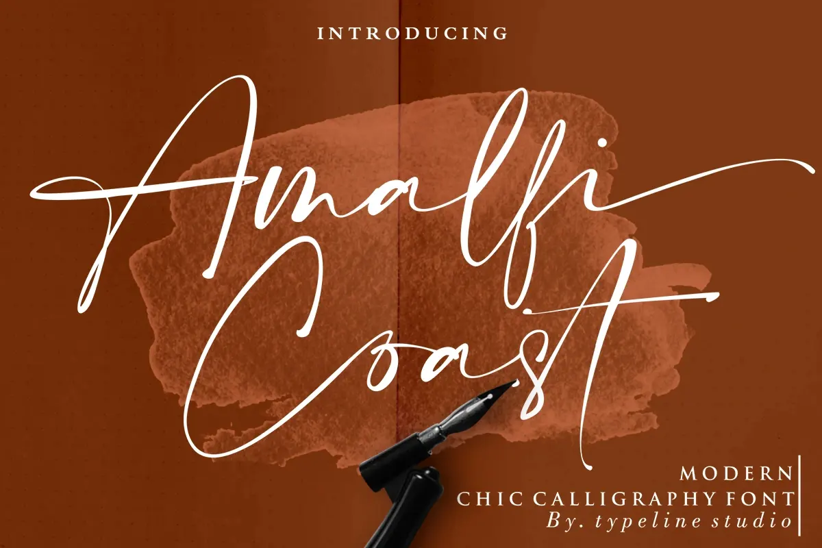 Amalfi Coast // Chic Calligraphy. Free Download Free Download Amalfi Coast // Chic Calligraphy. Free Download Free Download