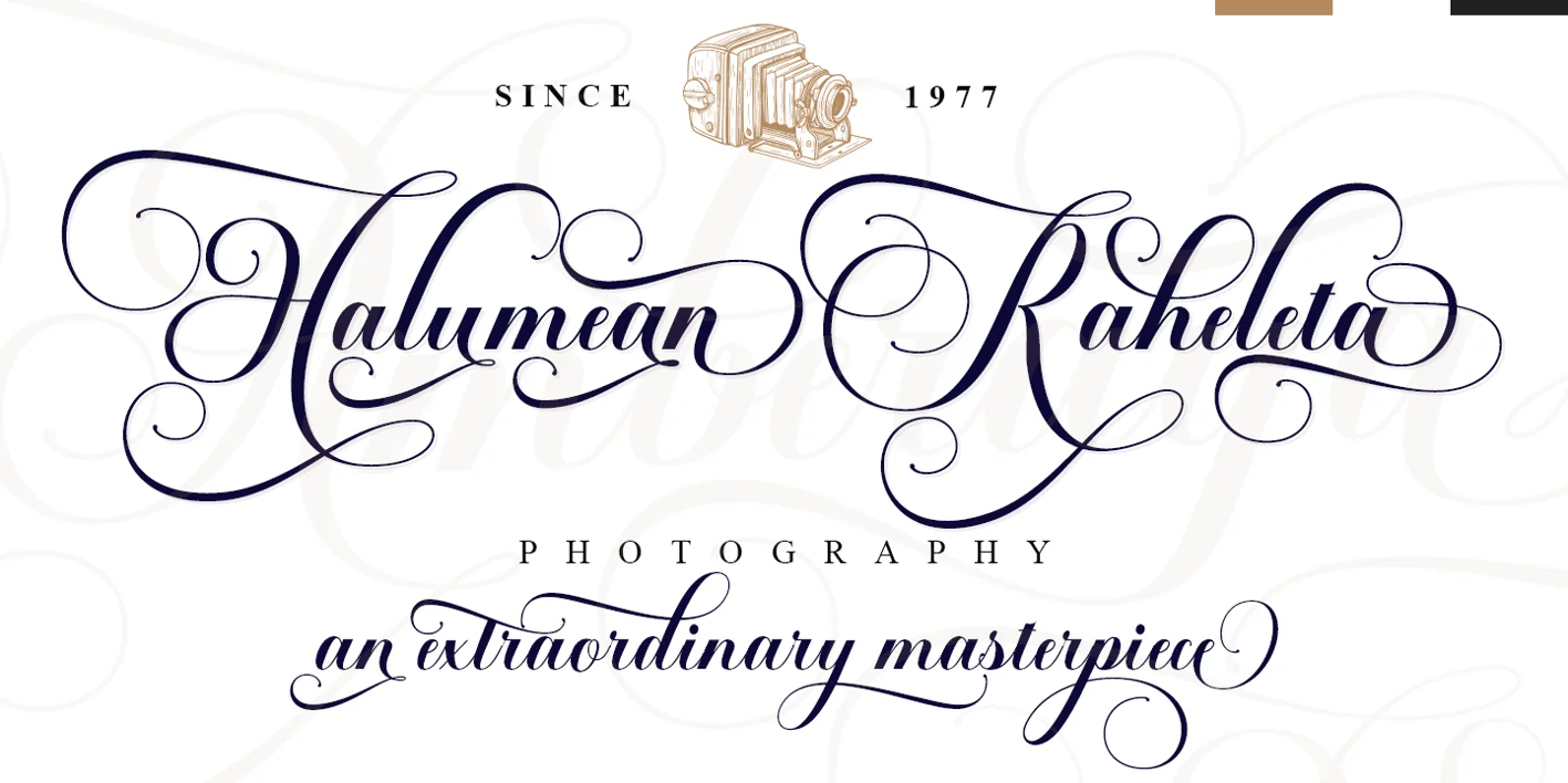 Amberaya Calligraphy Font