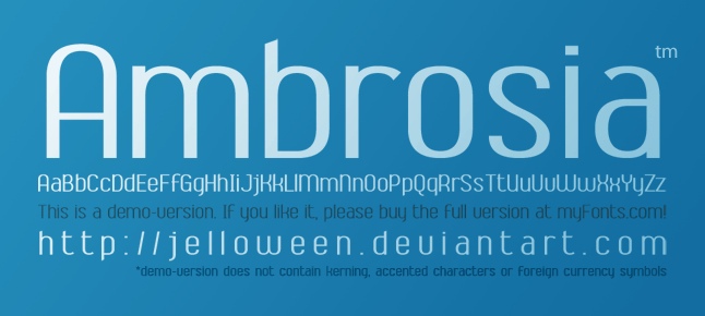 Ambrosia Font Free Download Ambrosia Font Free Download