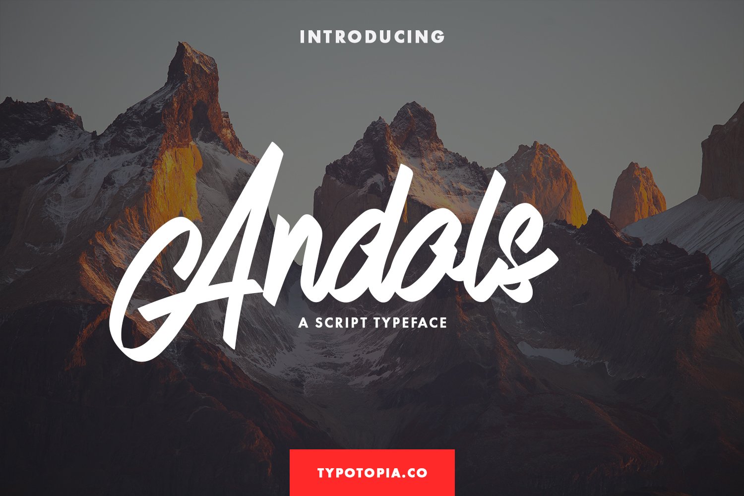 Andals Script Typeface Free Download Andals Script Typeface Free Download