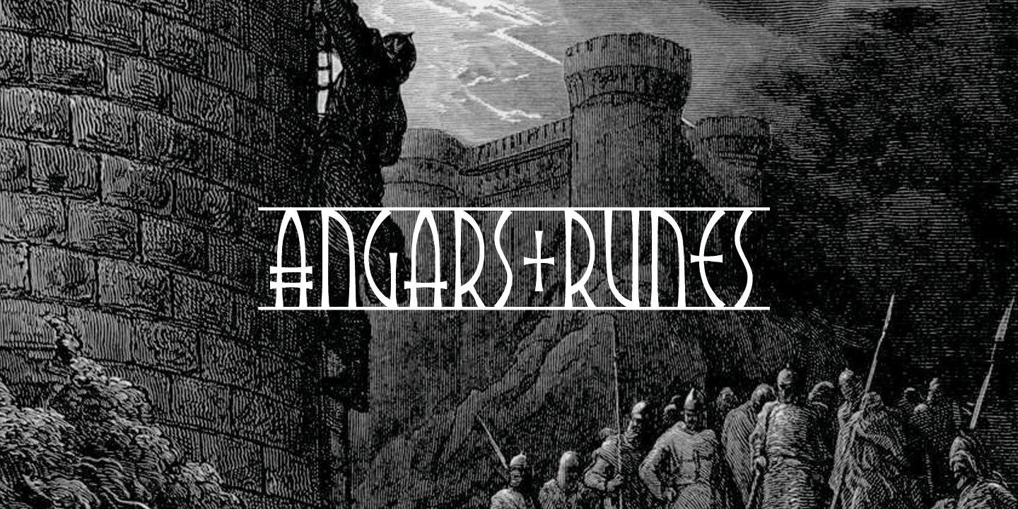 Angars Runes Font Free Download Angars Runes Font Free Download