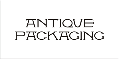 Antique Packaging JNL Font Free Download Antique Packaging JNL Font Free Download