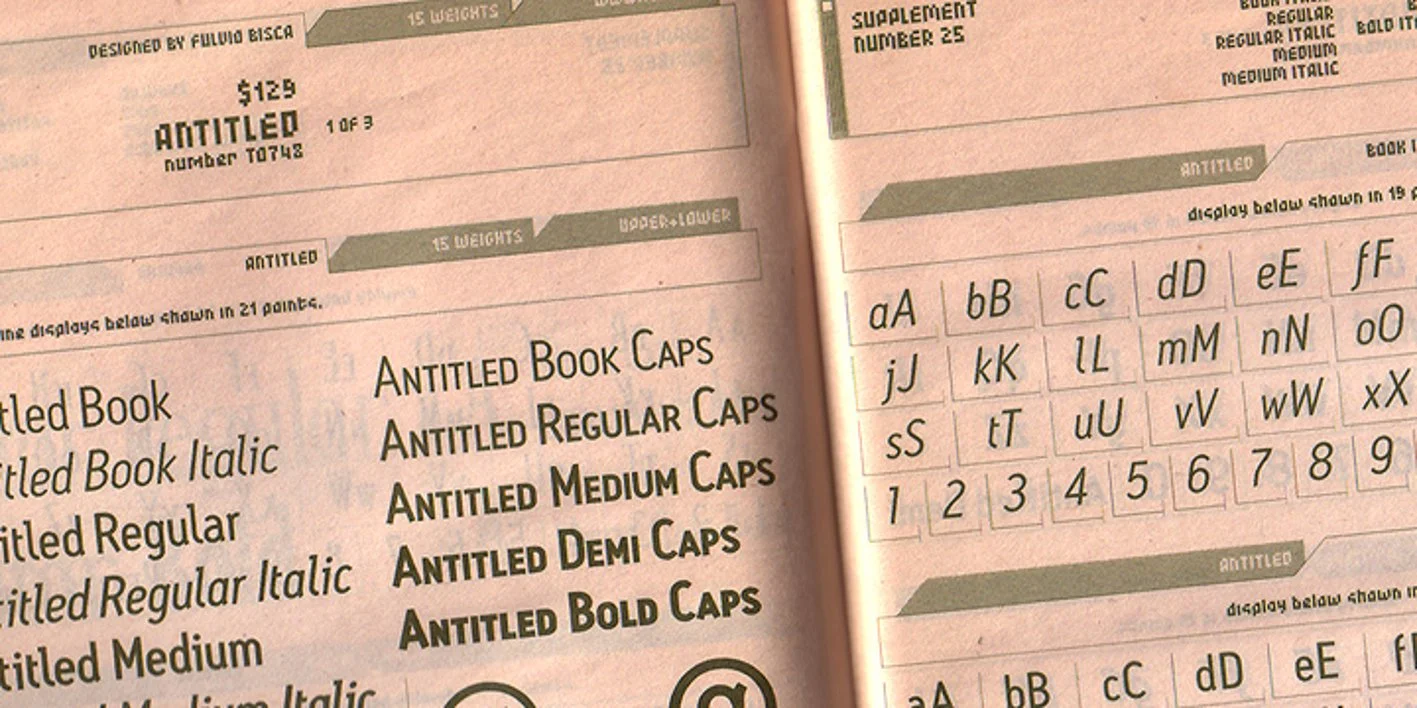 Antitled Font