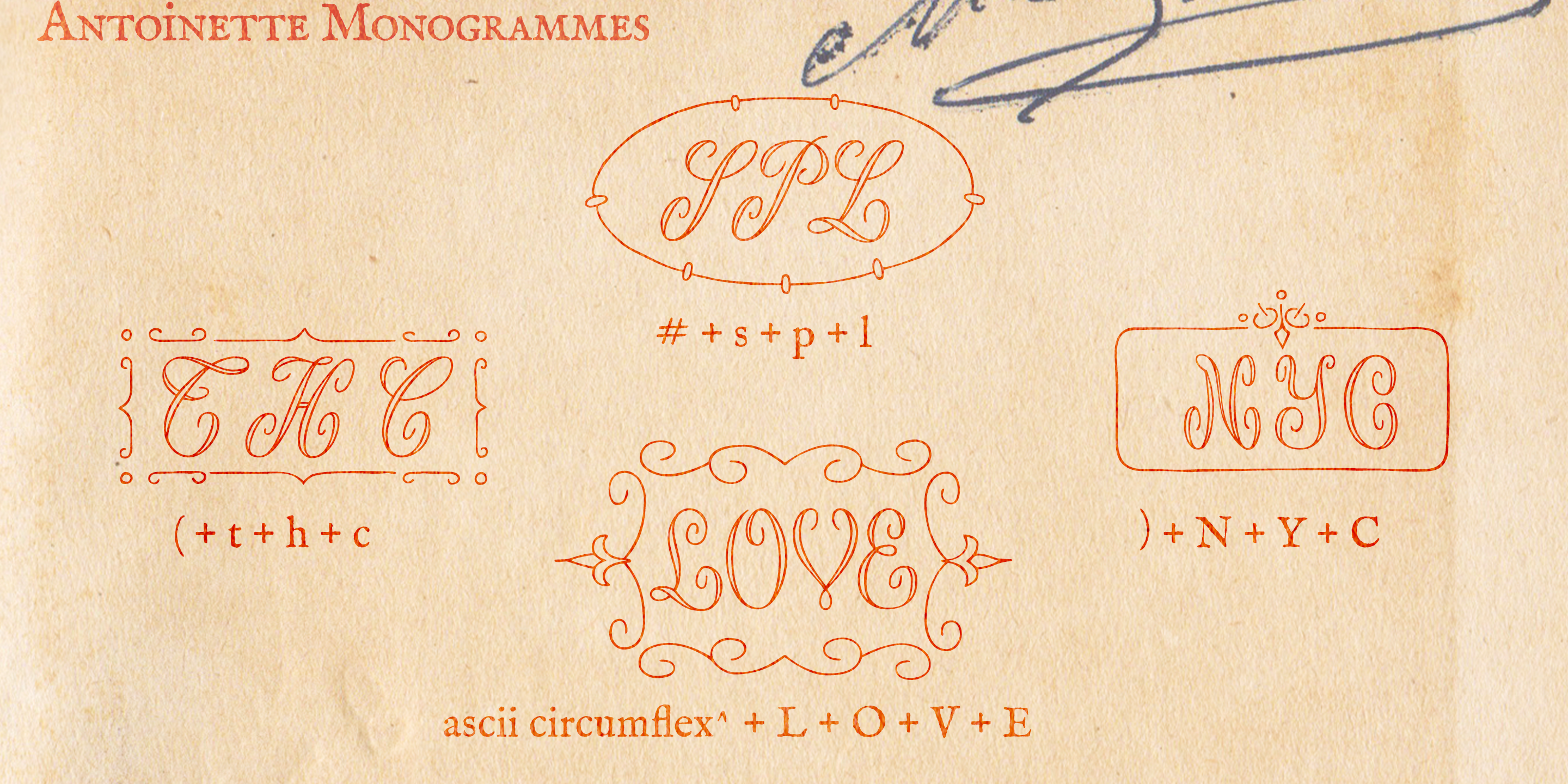 Antoinette Monogrammes Free Download Free Download Antoinette Monogrammes Free Download Free Download