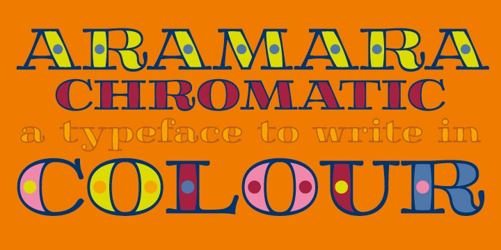 Aramara Chromatic Font Free Download Aramara Chromatic Font Free Download