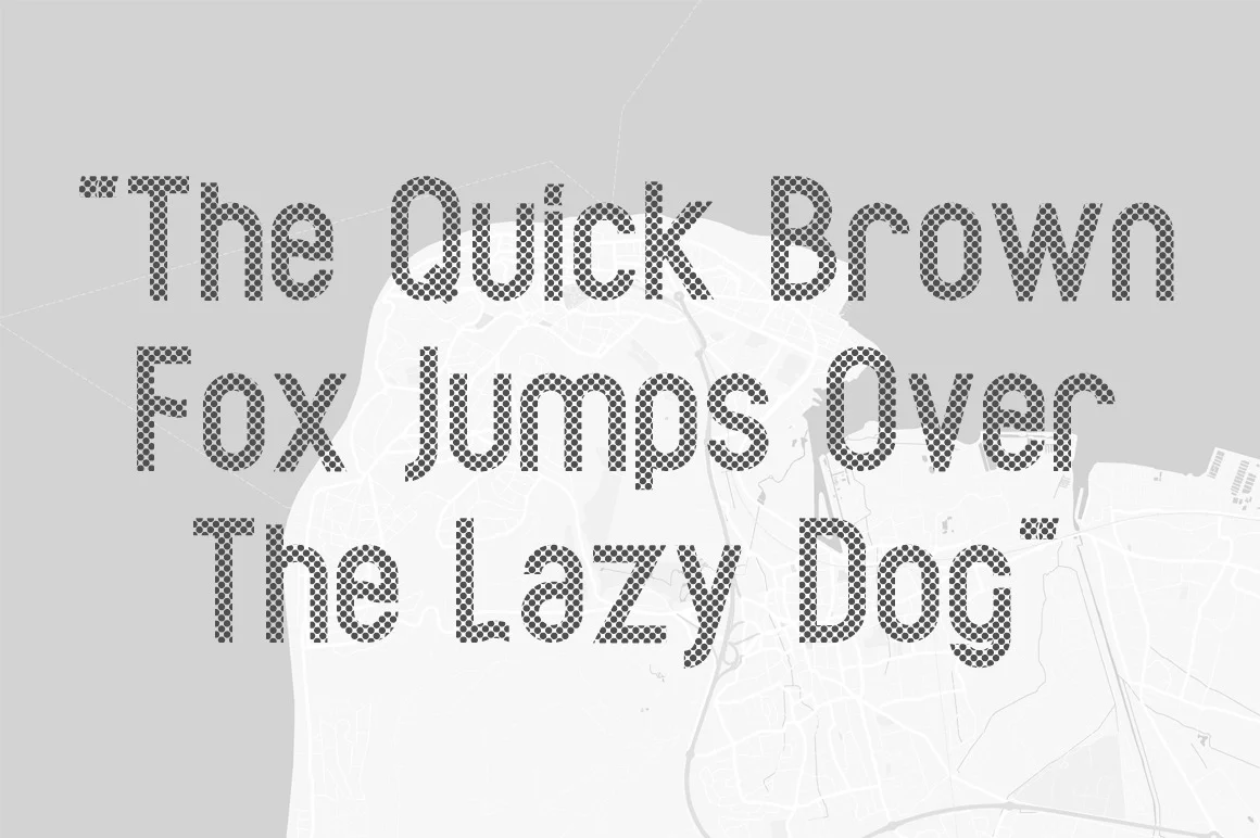 Arcachon Dotted Font