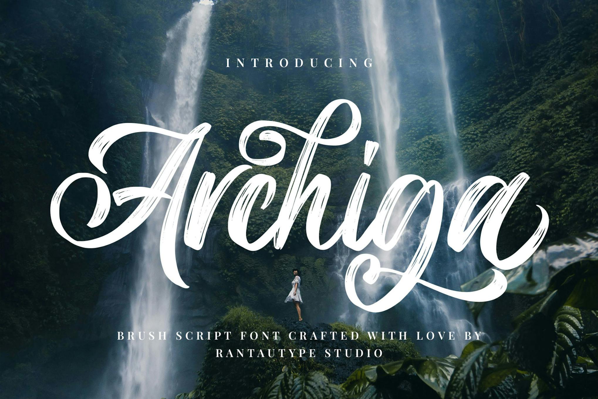 Archiga A Script Brush Font Free Download Archiga A Script Brush Font Free Download