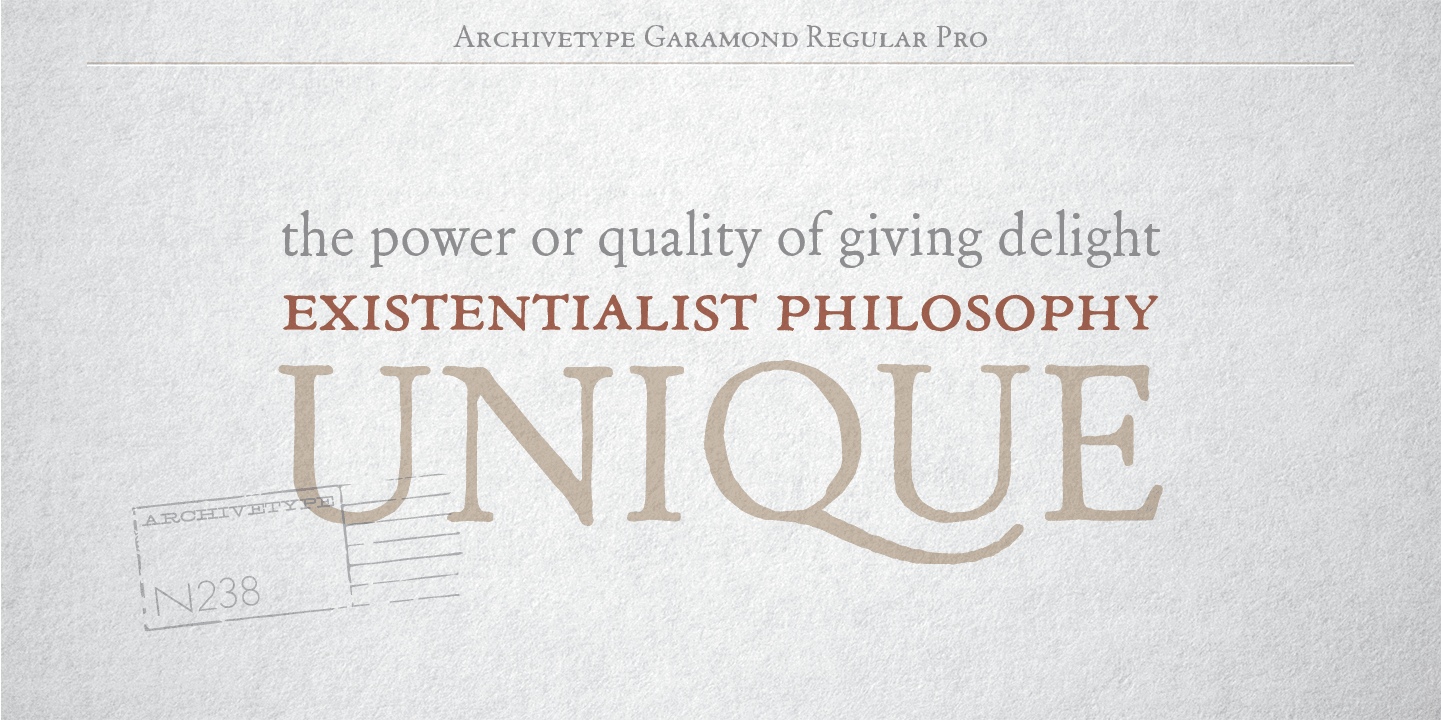 Archive Garamond Font Free Download Archive Garamond Font Free Download
