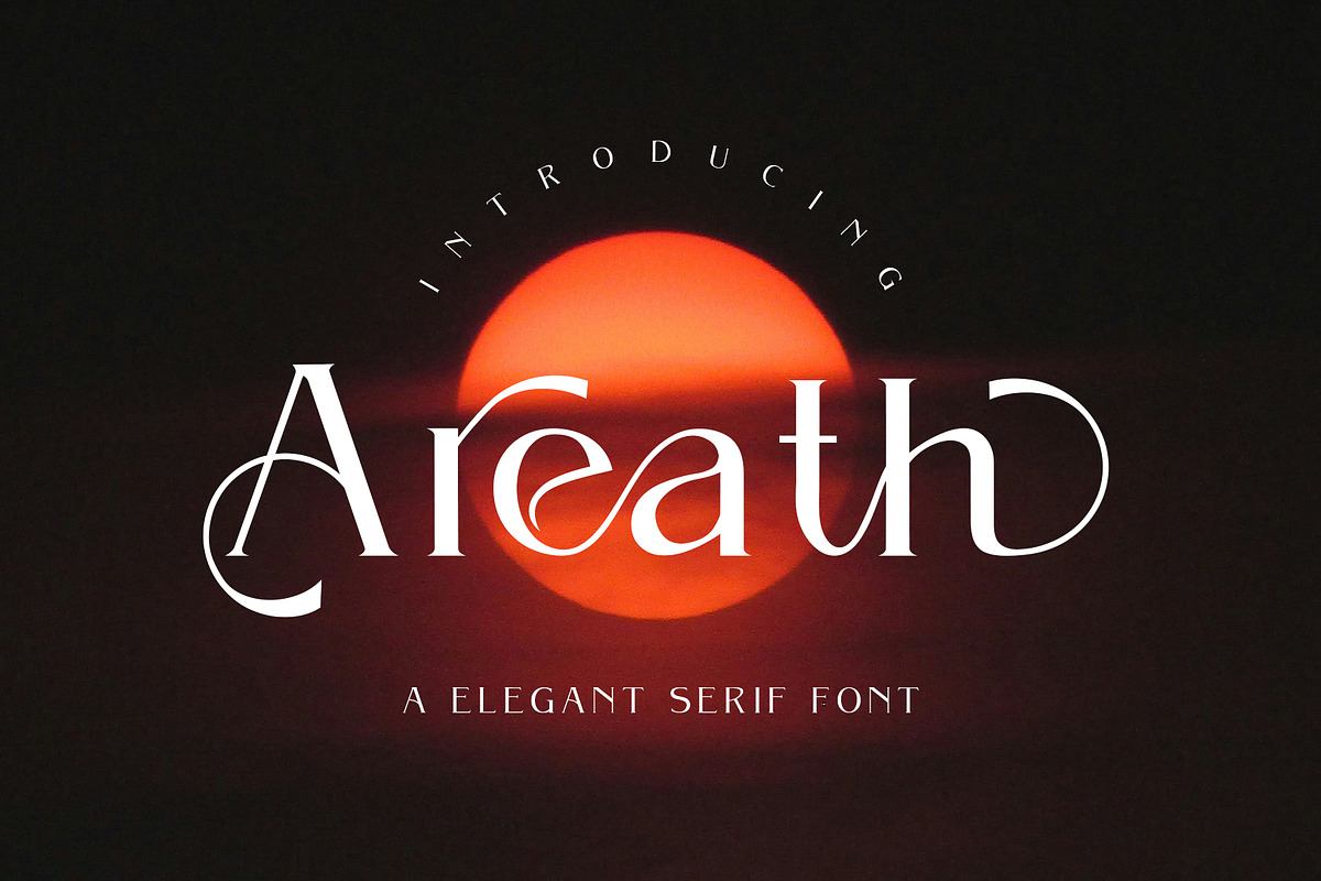 Areath - Elegant Serif Font Free Download Free Download