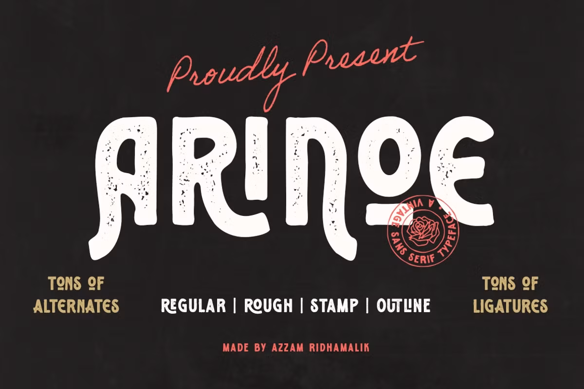 Arinoe - Vintage Font Free Download Free Download Arinoe - Vintage Font Free Download Free Download