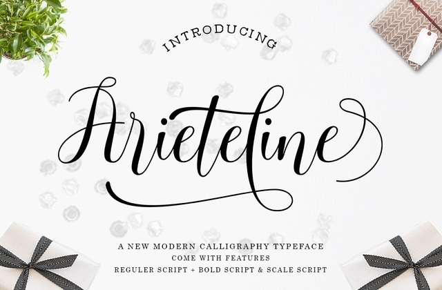Ariteline Script Font Free Download Ariteline Script Font Free Download