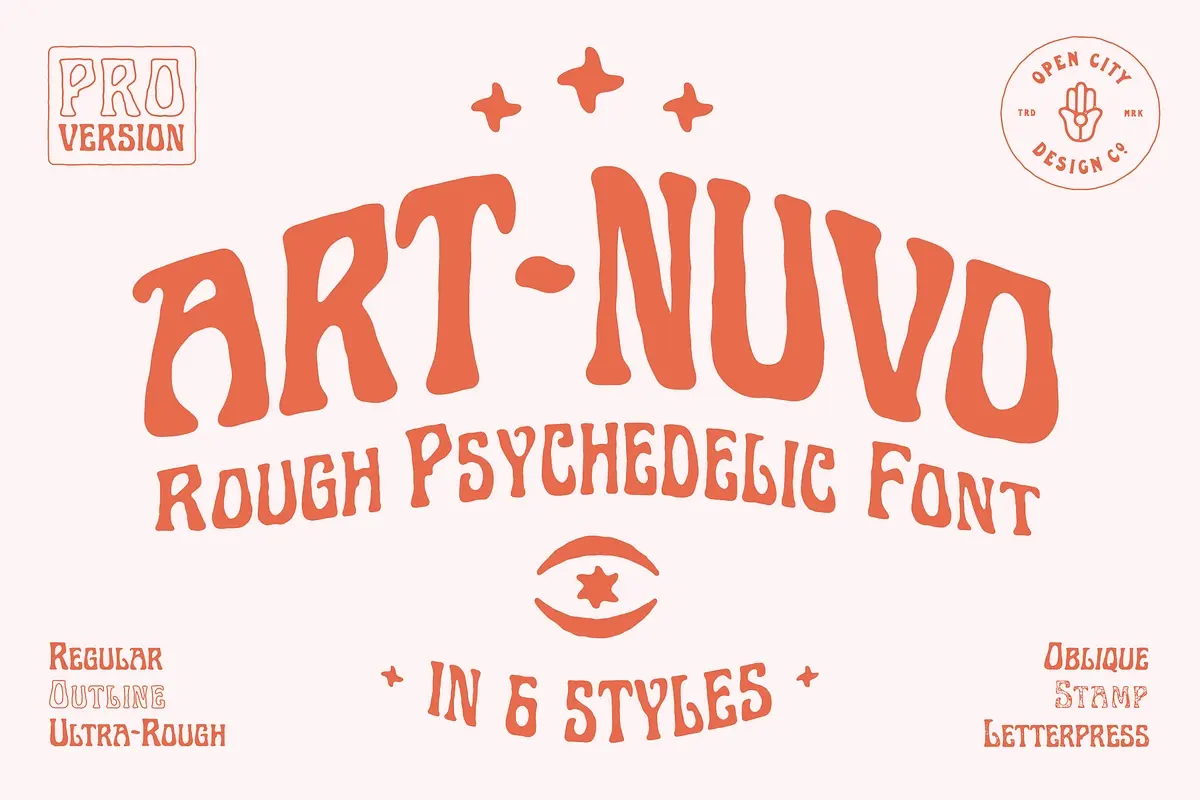 Art-Nuvo - Rough Psychedelic Font Free Download Free Download Art-Nuvo - Rough Psychedelic Font Free Download Free Download