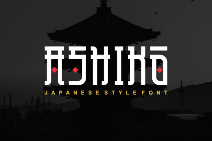 Ashiko – Japanese Style Font