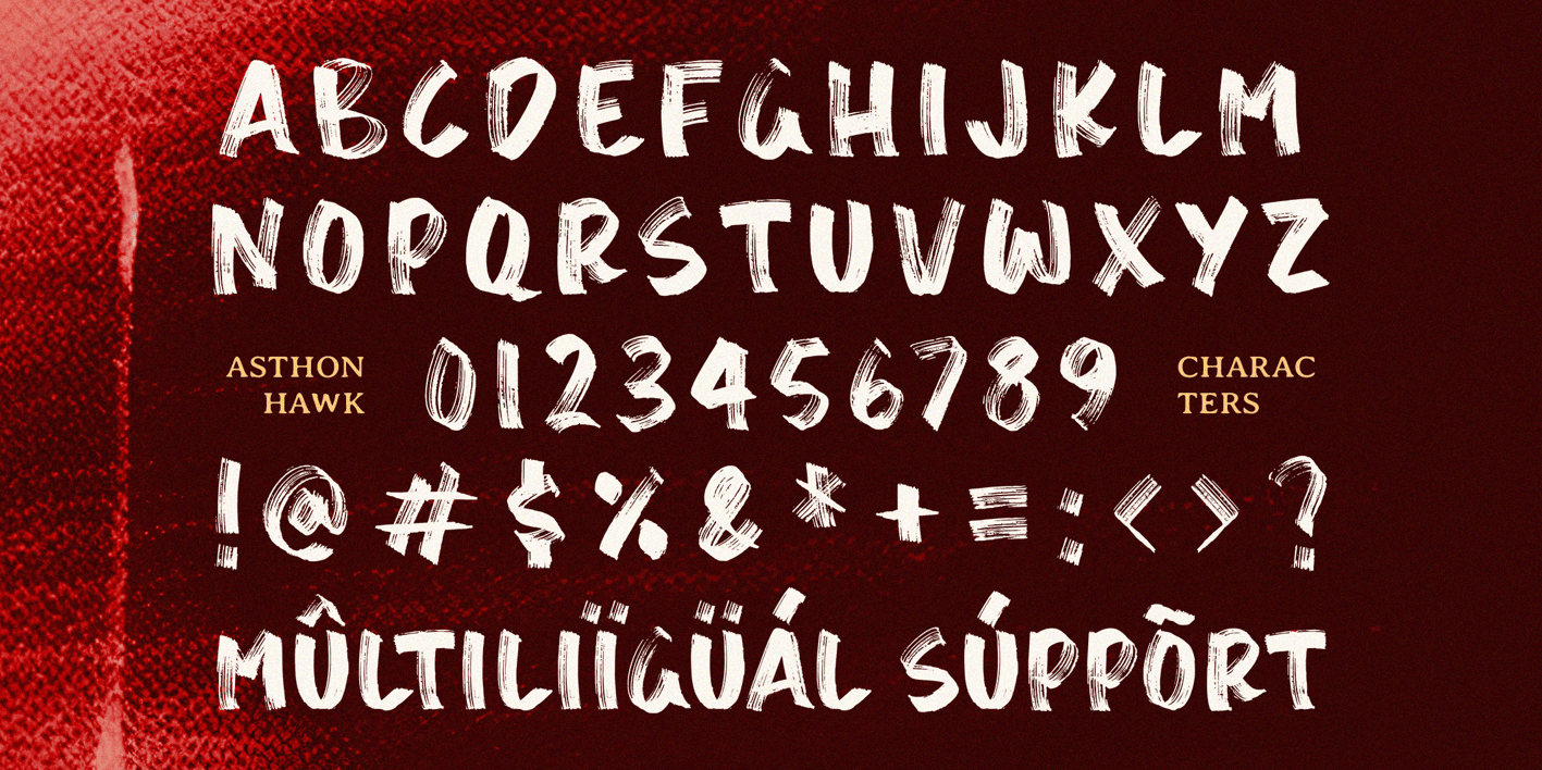 Asthon Hawk Font Free Download Asthon Hawk Font Free Download