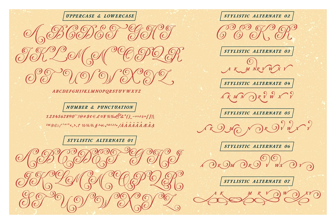 Astria – Fancy Typeface Font