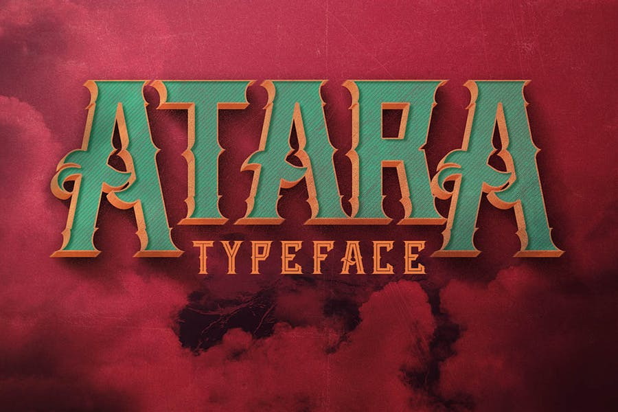 Atara - Vintage Style Font Free Download Atara - Vintage Style Font Free Download