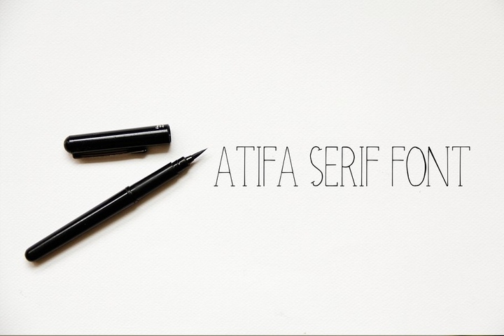 Atifa Serif Font Free Download Atifa Serif Font Free Download