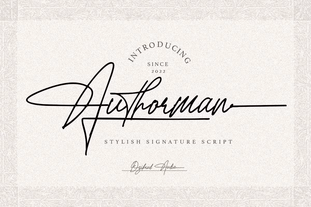 Authorman - Stylish Signature Script Free Download Free Download Authorman - Stylish Signature Script Free Download Free Download