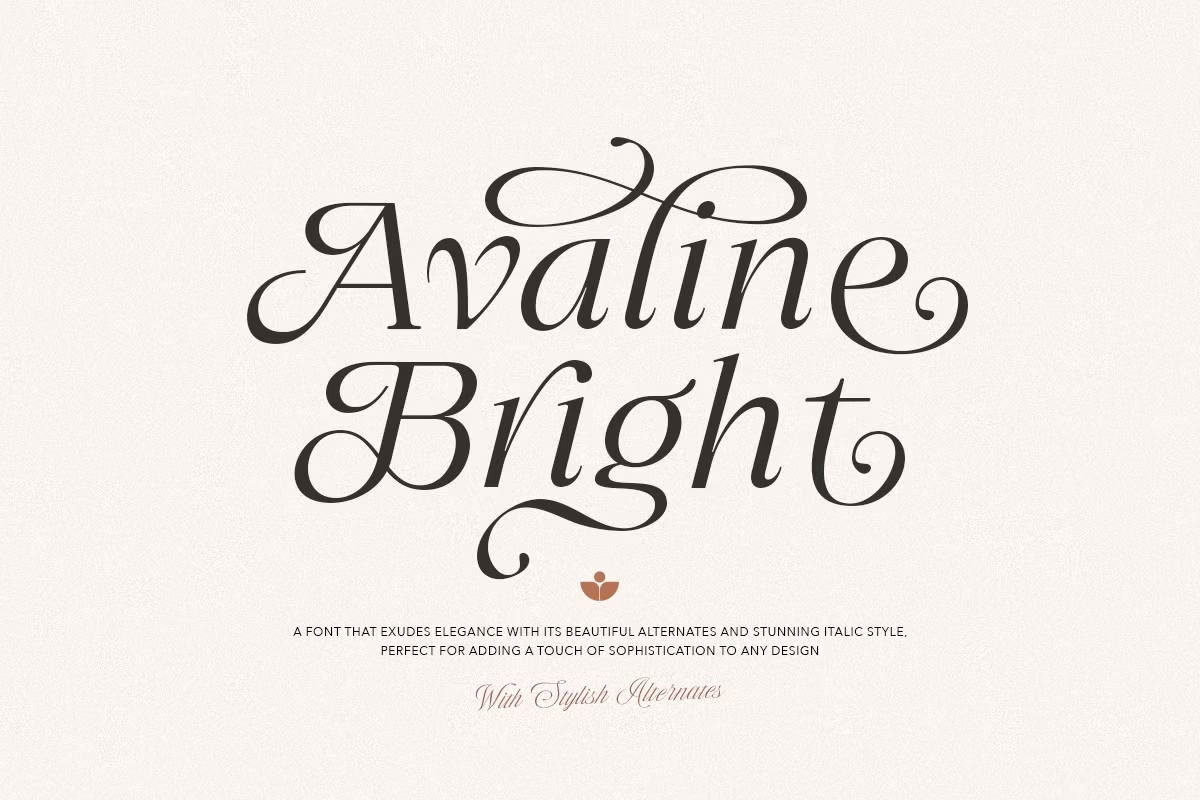 Avaline Bright - Luxury Italic Font Free Download Free Download Avaline Bright - Luxury Italic Font Free Download Free Download