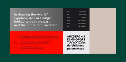 Avenir Font