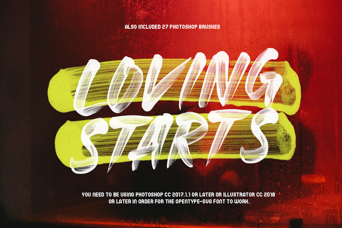 Aversa SVG Font + 27 Brushes Free Download Aversa SVG Font + 27 Brushes Free Download