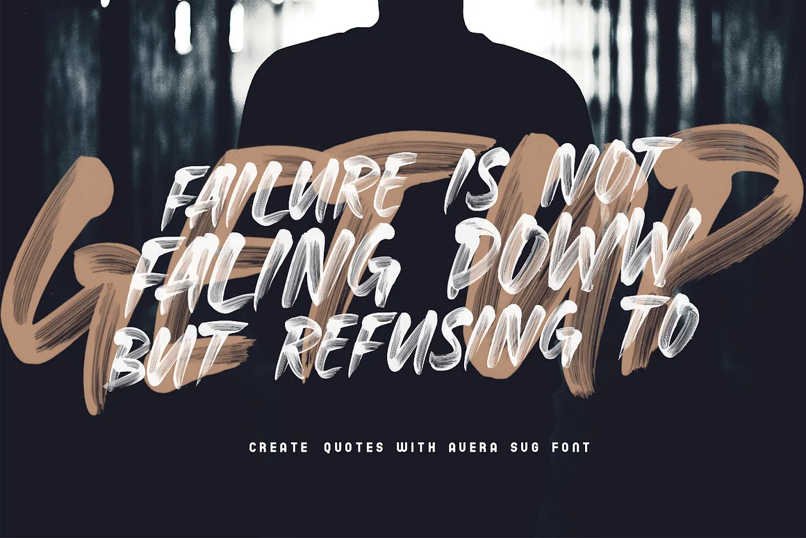 Aversa SVG Font + 27 Brushes