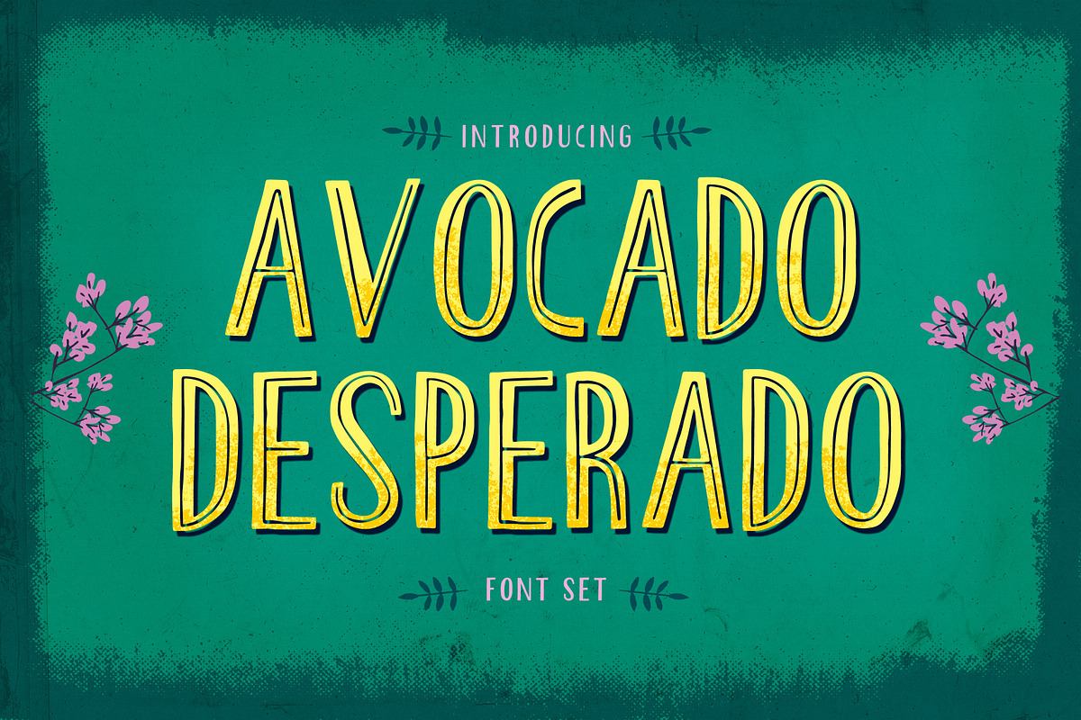 Avocado Desperado Font Set Free Download Free Download Avocado Desperado Font Set Free Download Free Download