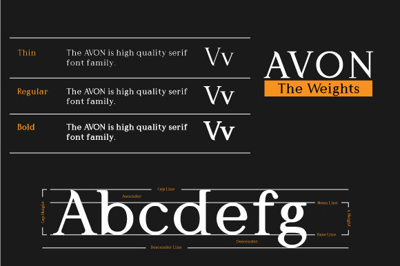Avon Font Free Download Avon Font Free Download