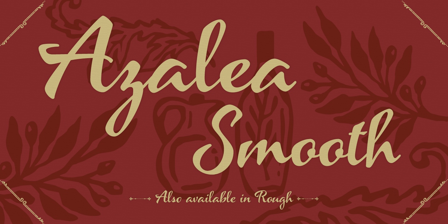 Azalea Smooth Font Free Download Azalea Smooth Font Free Download