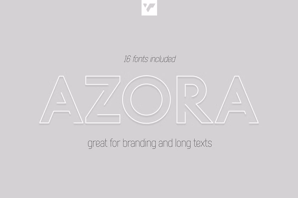 Azora typeface for branding and text Free Download Free Download