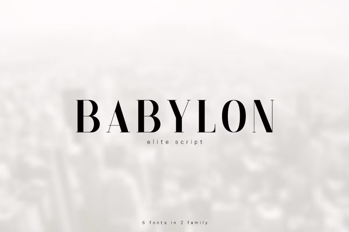 Babylon. Pack of 6 fonts Free Download Free Download Babylon. Pack of 6 fonts Free Download Free Download