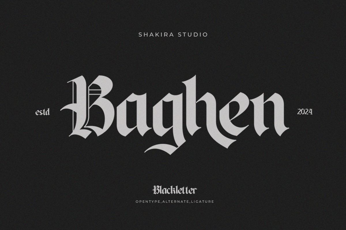Baghen - Blackletter typeface Free Download Free Download Baghen - Blackletter typeface Free Download Free Download
