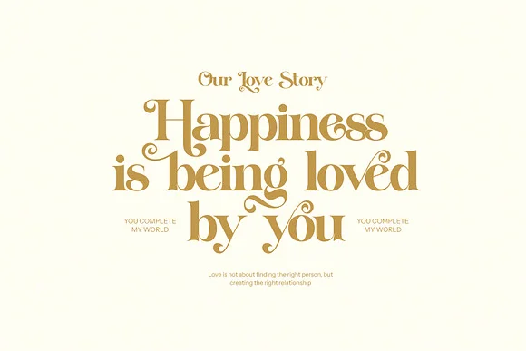 Baglin Elegant Ligature Serif Font