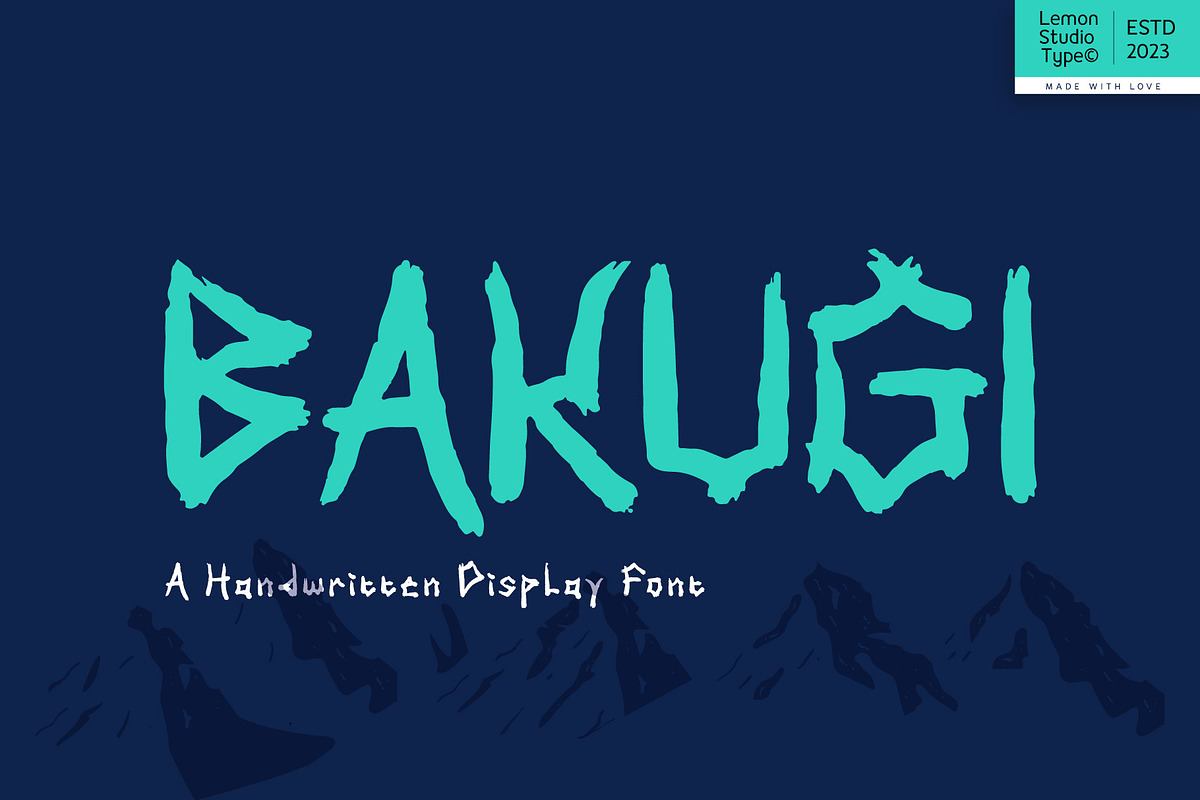 Bakugi - Handwritten Display Free Download Free Download Bakugi - Handwritten Display Free Download Free Download