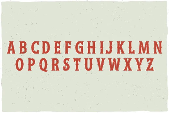 Bandidas Label Font