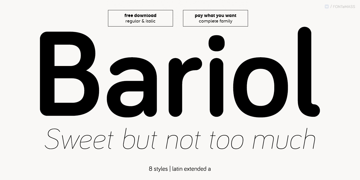 Bariol Font Free Download